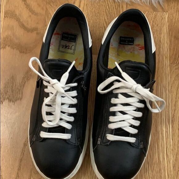 JDAUL x J.‎ MARTINO SUPERB LEATHER SNEAKERS… - Picture 1 of 6